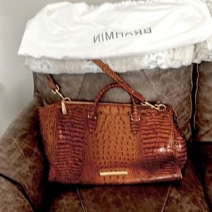 Beautiful Brahmin large tote, work bag or travel bag. In great condition.